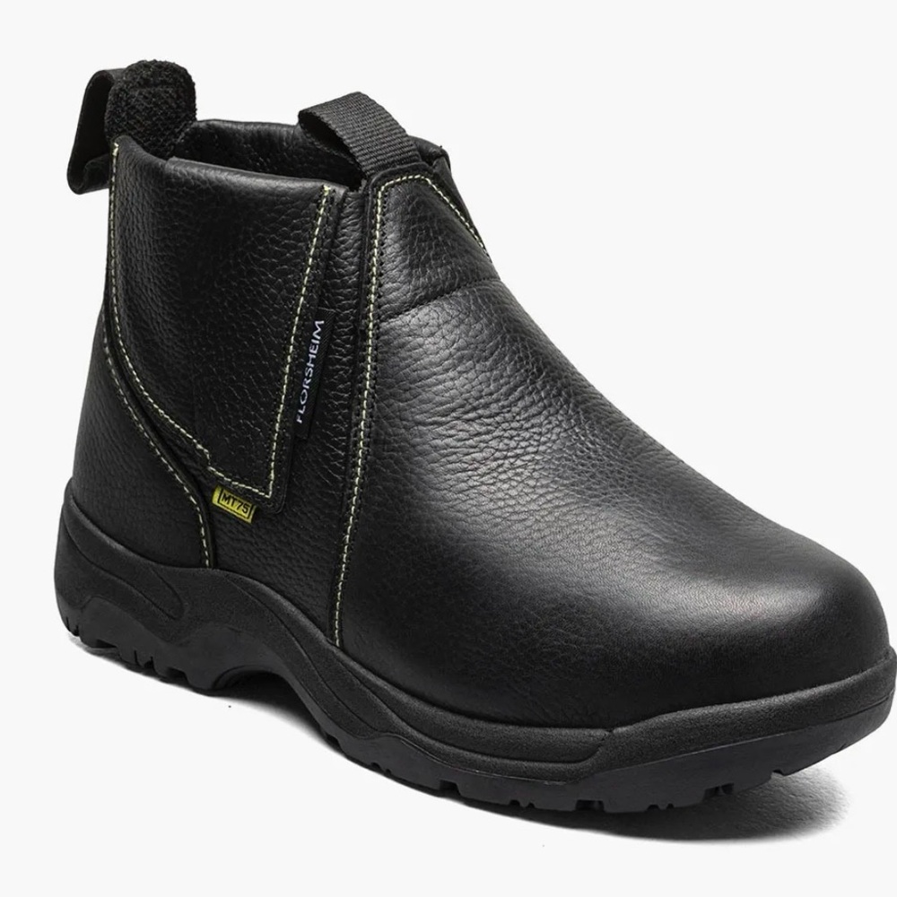 Florsheim Black Leather Boots